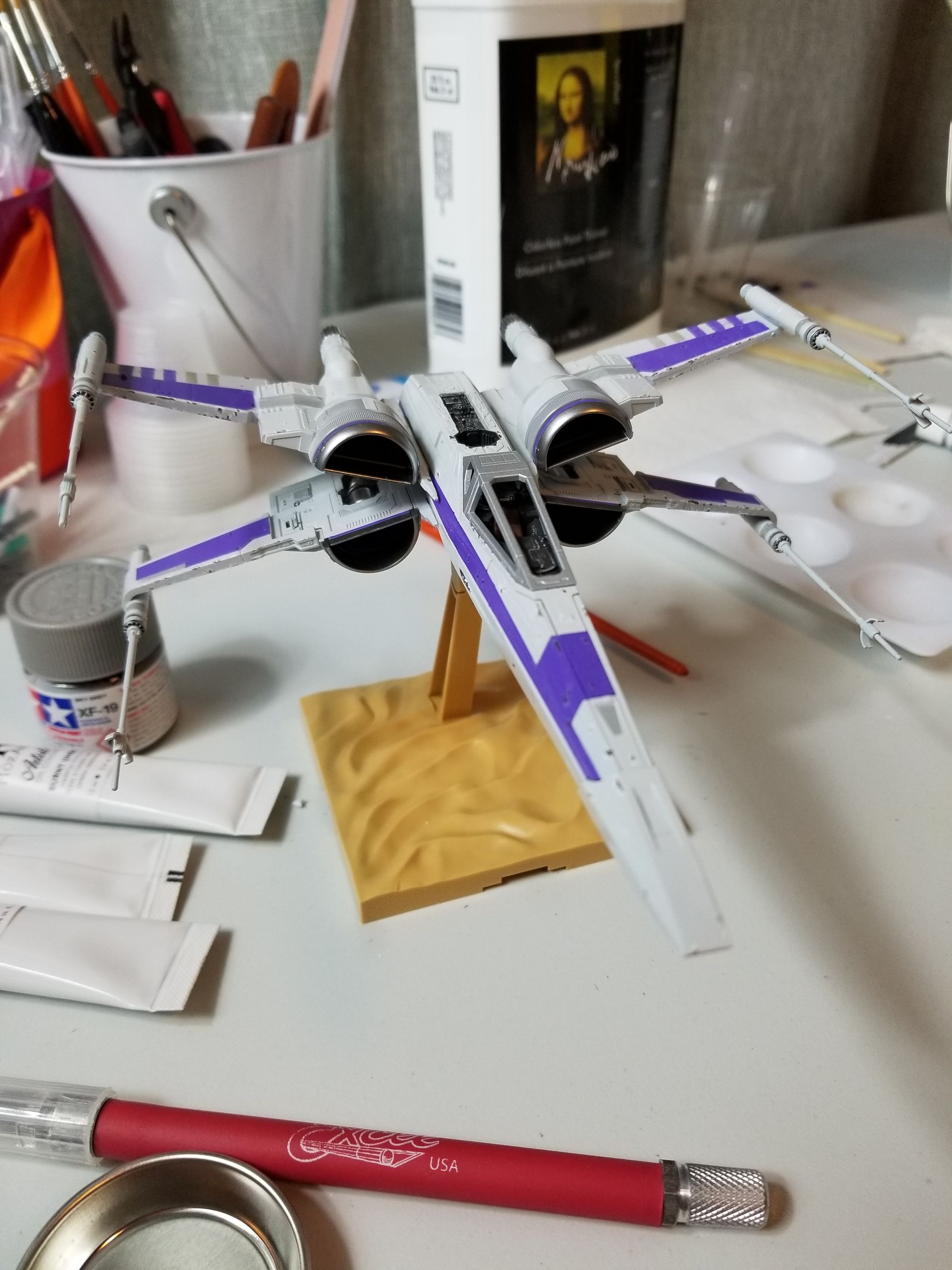 Build Log: Purple X-wing